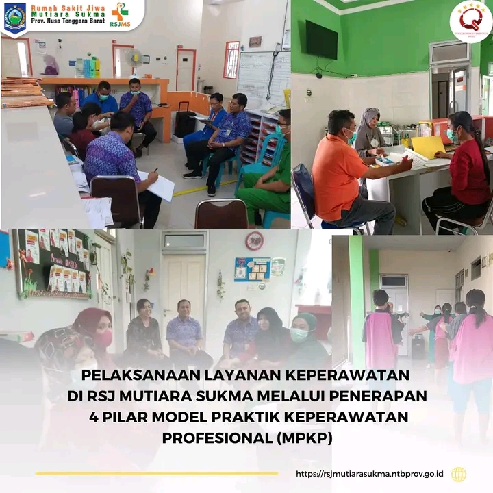 PELAKSANAAN LAYANAN KEPERAWATAN DI RSJ MUTIARA SUKMA MELALUI PENERAPAN 4 PILAR MODEL PRAKTIK KEPERAWATAN PROFESIONAL ( MPKP )